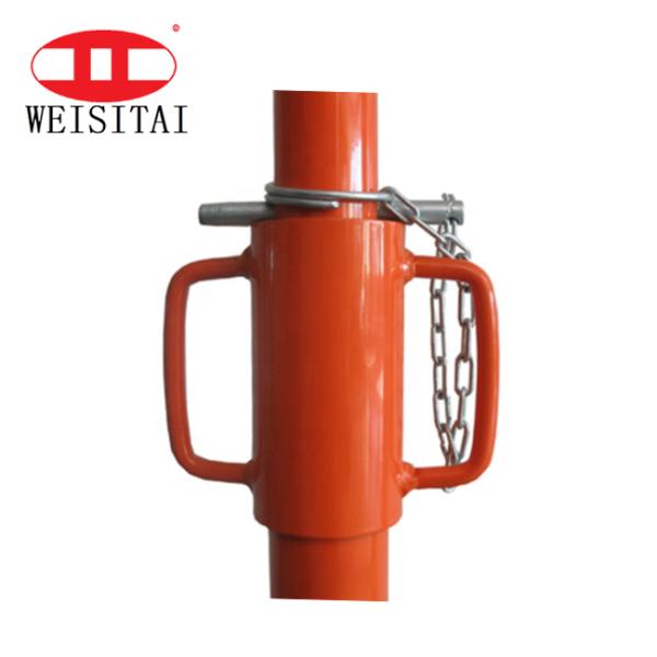 HDG Shoring Jack Post Adjustable Shoring Props Steel Pipe Prop Cup Nut