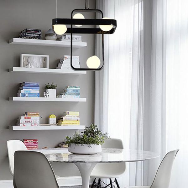 Vintage Iron Black Chandelier Ceiling Pendant Lighting Lamp