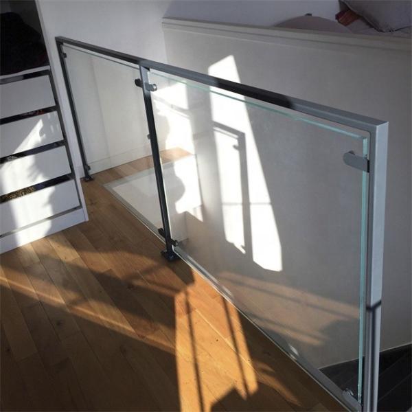 Modern Apartment Design Tempered Laminated Glass Stair Balustrade with CE Certification