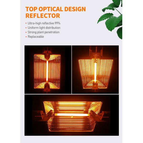 Парник HPS 1000W растет светильники удваивает законченное 7KG