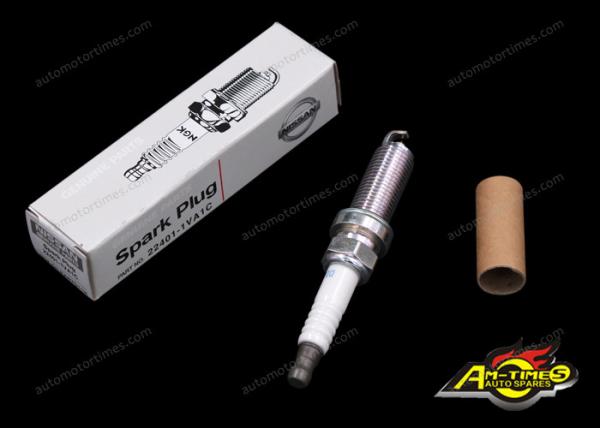 Metal Ceramics Car Spark Plugs , Iridium Platinum Spark Plug 22401-1VA1C