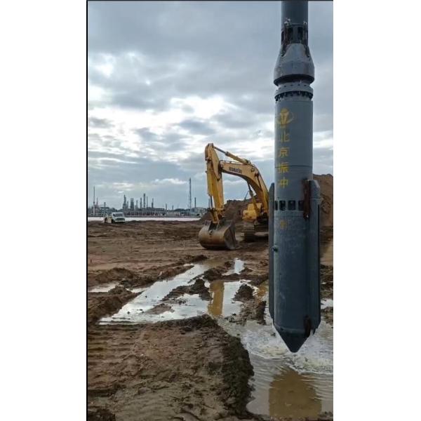 Техника Виброфлотационное оборудование Водитель груды Песок уплотнение Каменная колонна Машина