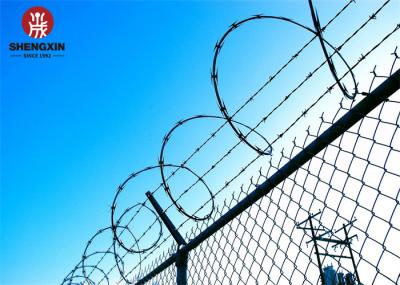 Plantation Railway Hot Dip Galvanized Razor Wire 450mm Od
