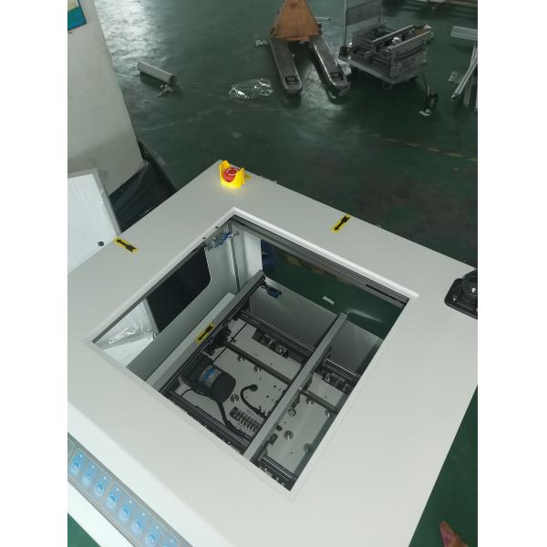 Мягкий светодиодный кнопка управления PCB поворотный конвейер используется для изменения направления транспортировки PCB в 90