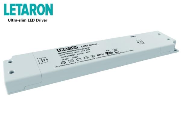 Mirror Lighting 24v Constant Voltage Led Driver 60W Ultra Slim