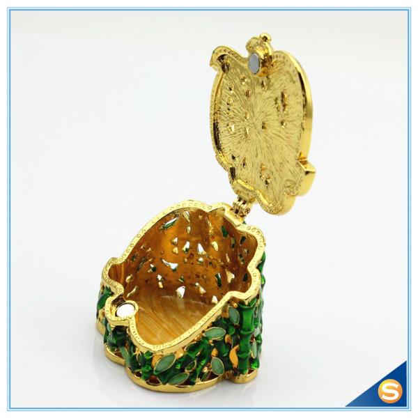 Chinese Style Hollowed-out Jewelry Box Rhinestone Decorative Trinket Box SCJ572