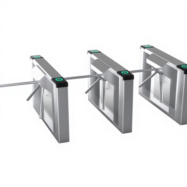 SUS201 Swing Turnstiles Anti Pinch Anti Tailgating Access Control Turnstile Gate With Card Reader