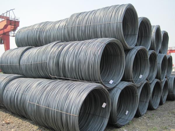 High Strength Deformed Steel Bar , Iron Steel Wire Rod Coils Stiffness