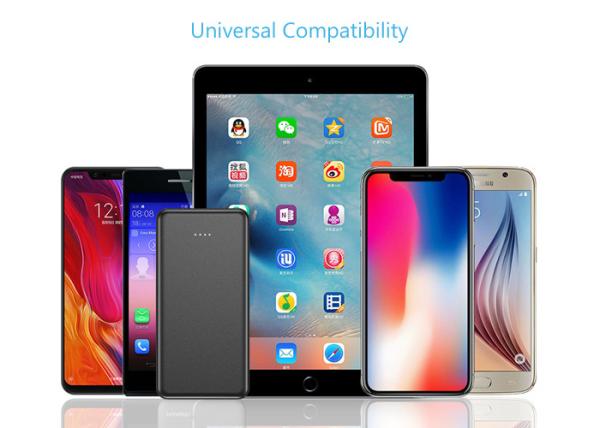 Slim USB 10000 MAh Portable Power Banks External Battery Charger For IPhone Xiaomi