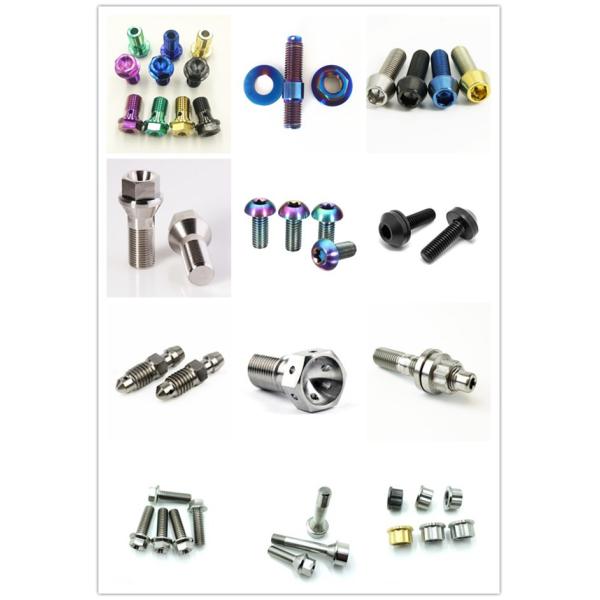 M5x16mm Ti Bike Bolts Alloy Steel Fasteners For Steering