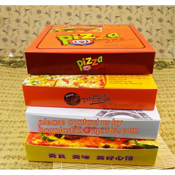 Customized PIZZA box, Jewelry box Packaging for food Packaging cartons Paper bag Gift Box,Manufacturer Custom Printed Pi