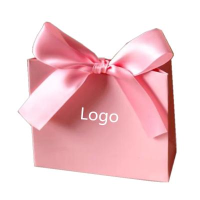 Custom Printed Jewelry Truffle Chocolate Boxes Packaging Gift Box With Ribbon