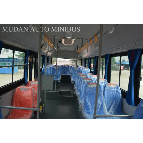 Man CNG Minibus Compressed Natural Gas Vehicles , Rear Engine CNG Passenger Van