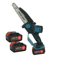 Factory Supply 8 Inch Electric Saw Battery Lithium Chain Saw Portable Cordless Mini Electric Chainsaw