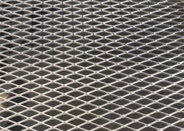 Flattened Galvanized Diamond 2m Expanded Metal Wire Mesh Sheet Grill Grates