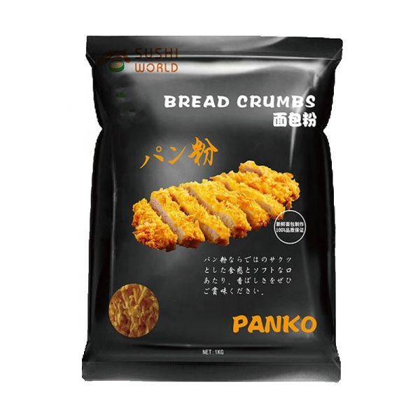 Food Factory Price Traditional Halal Bulk Wholesales Yellow and White Japanese Panko Bread Crumbs 10kg