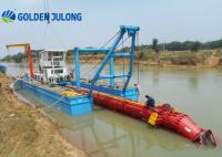 Machine de dragage hydraulique de canaux portuaires de rivière de mer JLCSD300 Dredger à aspiration à coupe