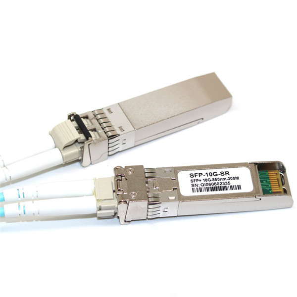 300M 850Nm 10G SFP+ Transceiver , Dual Multimode Fiber Transceiver Sfp-10G-Sr
