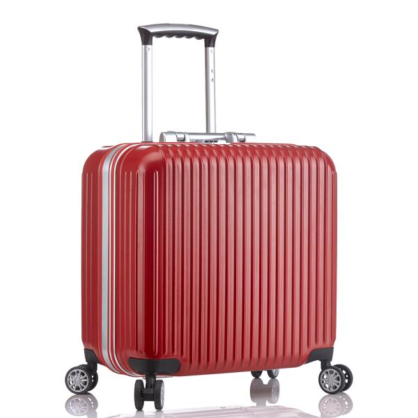 Simple Style Aluminum Alloy Frame Luggage Suitcases 16 PC Carry-ons Light Weight Spinner with 360 Universal Wheel