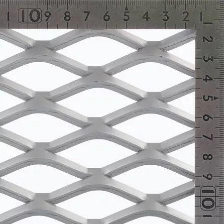 Protected Mesh Aluminum Expanded Metal Mesh Rustproof Sheets 14x14 ISO9001