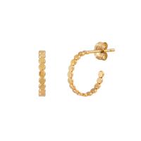 Des boucles d'oreilles en argent sterling pour filles