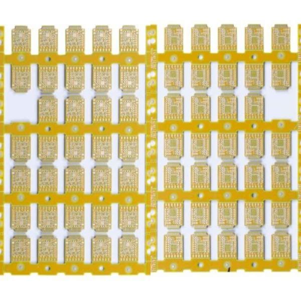 0.8mm 4 цвет 1OZ доски PCB слоя HDI желтый закончили золото погружения