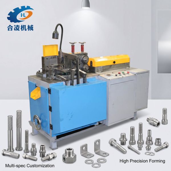 380V High Speed Automatic Thread Rolling Machine, 20-250 RPM Stainless Steel Rubbing Equipment, Core Gear Motor, Brand New Heling Machinery Bolt Processing Machine
