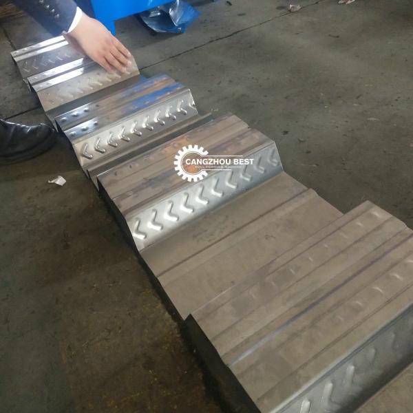 Крен палубы пола металла 15kw конструкционного материала формируя машину