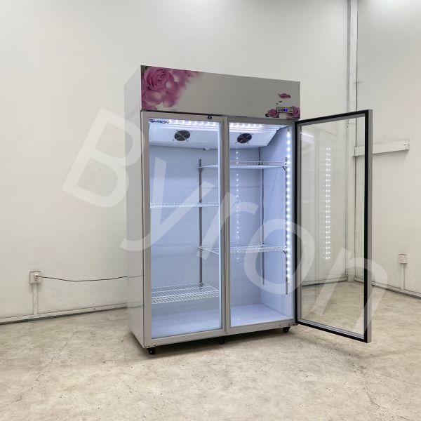 Four Doors Flower Shop Refrigerator Upright Commercial Flower Cooler