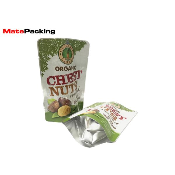Chest Nuts Retort Pouch Bag Gravure Glossy Printing Moisture Proof High Barrier