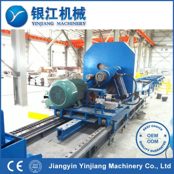 YJ219 Carbon Steel Welded Tube Mill High Frequency Rolling Pipe Making Machine