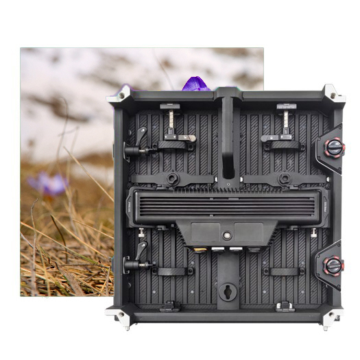 P4.8 No-Tools Quick Assembly Stage Rental LED Display Die-casting AL Cabinet