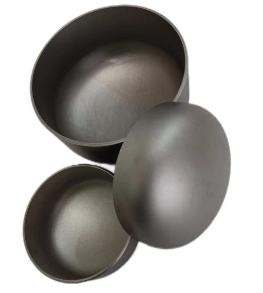 Annealing Titanium Pipe Cap ANSI B16.9 GB/T 12459 Dia 219mm X 3mm
