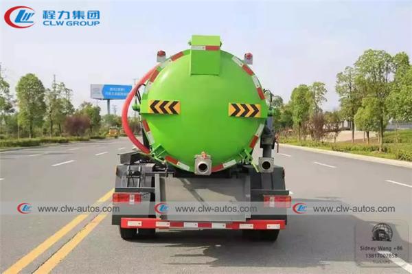 Caminhão da sução da água de esgoto do vácuo de KAMA 4x2 5000L para serviços do saneamento
