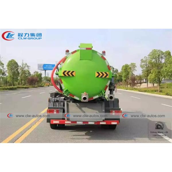 KAMA 4x2 5000L Vacuum Sewage Suction Truck For Sanitation Services