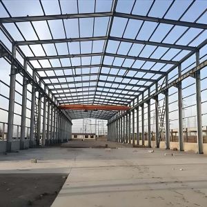 Prefabricated Light Steel Structure Industrial Warehouse For Storage