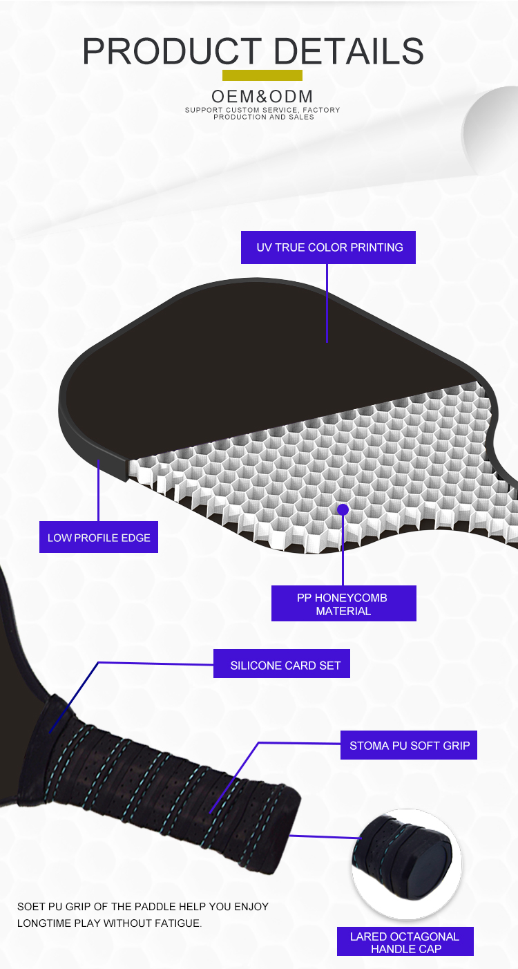 OEM Honeycomb Products Pickleball Paddle PP Aluminum Honeycomb Core Filling (Подливка из алюминия)