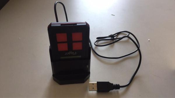 wireless call button and portable pager staff waiter calling system