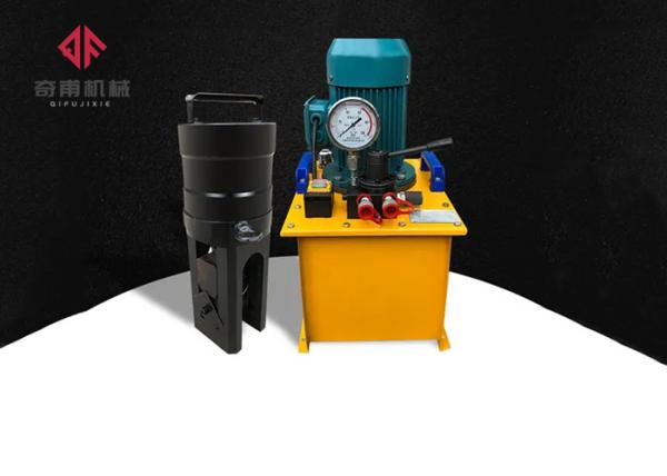 Steel Bar Cold Pressing Machine 380V , Flexible Rebar Forging Machine