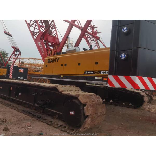 Used SANY SCC2000A Crawler Crane 20000 kg Excellent Performance Construction Machine