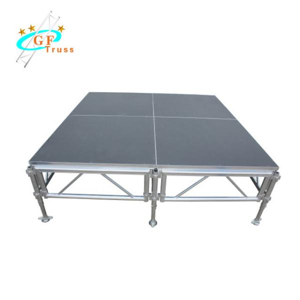 Aluminum portable stage platform design truss structure  for conert event