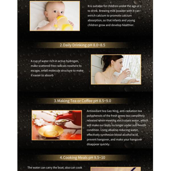 6000L Anti - Erosion Home Water Ionizer , Alkaline Water Ionizers