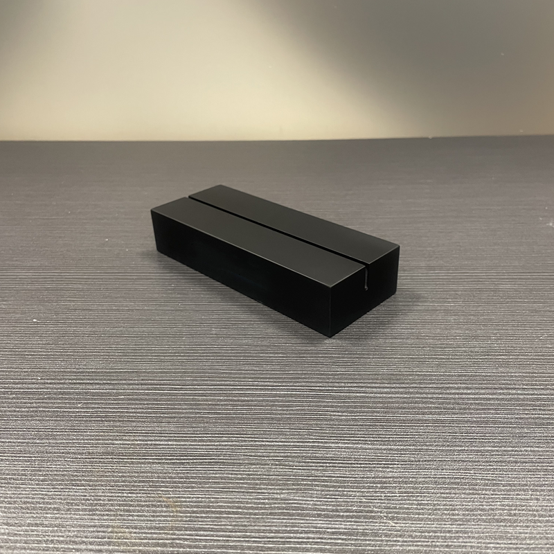Custom Acrylic Display Stands With Slot Card Holder Table Plexiglass Display For Wedding Restaurant Event