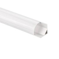 Profil en aluminium 16X16mm du coin LED d'extrusion en forme de V de triangle