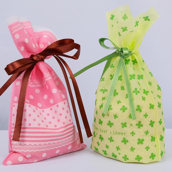 Bolsas de regalo de cordón de tira de 12x16 pulgadas no tejidas por mayor