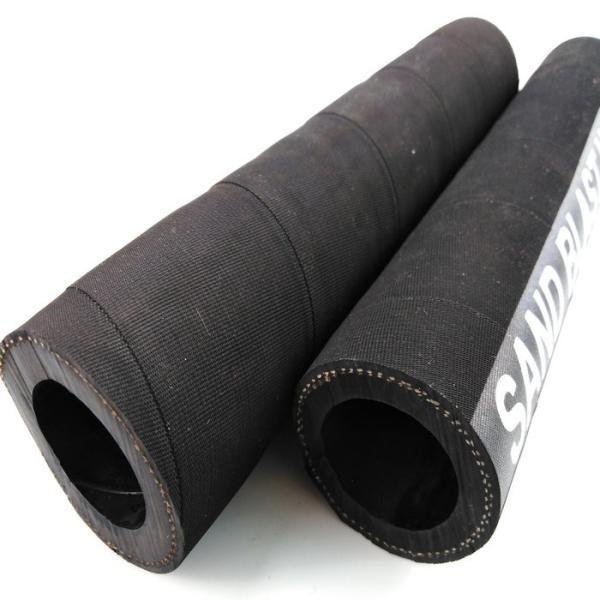 12 Bar 32mm Sand Blast Hose / Sandblast Rubber Hose Abrasion Resistant