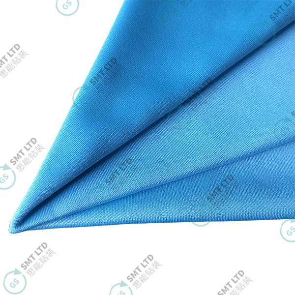 180g Blue 228*228mm Optical Instrument Cleaning Cloth Microfiber Dust Free Wipe for Surface Treatment
