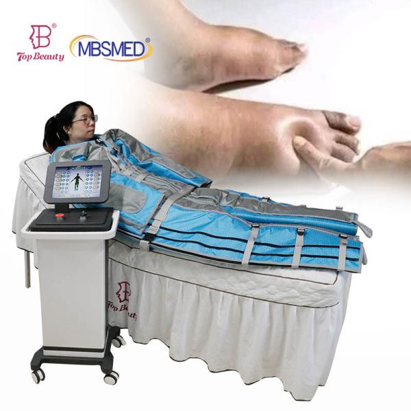 Salon Use Presoterapia Massage Air Pressure Device 24 Airbags Body Pressotherapy Lymphatic Drainage Air Pressotherapy Machine