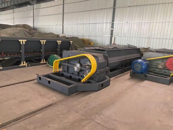 BBT double shaft mixer machinery in clay brick making line mixing equipment