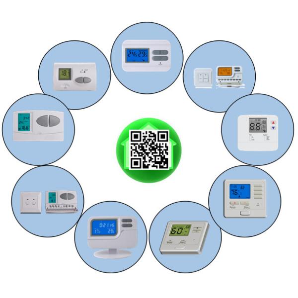 Wireless Heat Pump Thermostat / Programmable Heating Thermostat
